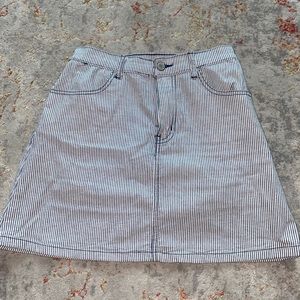 Brandy Melville Kassia Pinstripe skirt